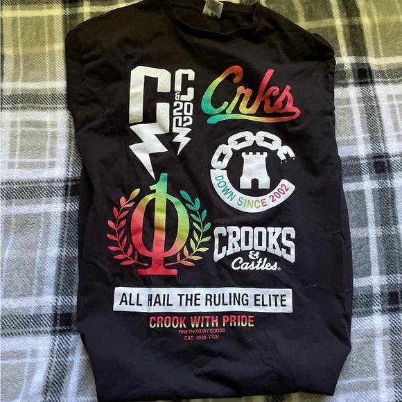Crooks pride shirt - Picture 1 of 1